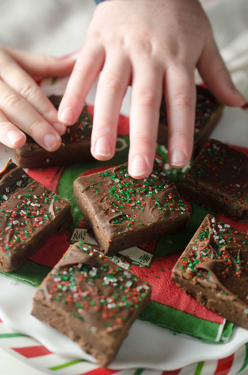 This super easy 3 ingredient chocolate fudge is pure chocolate decadence and a Christmas staple in our home. 