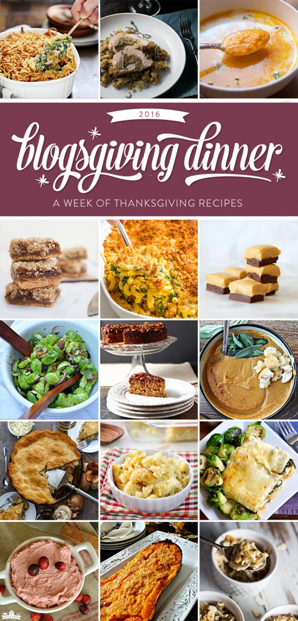 A week of Thanksgiving recipes! 