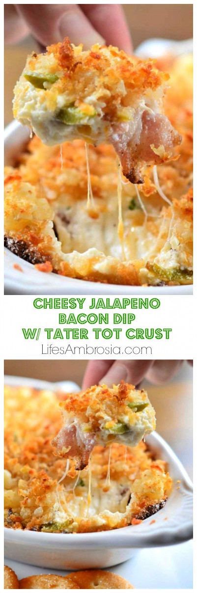 Cheesy Jalapeno Bacon Dip 