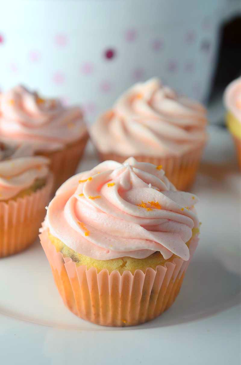 Cranberry Orange Cupcakes