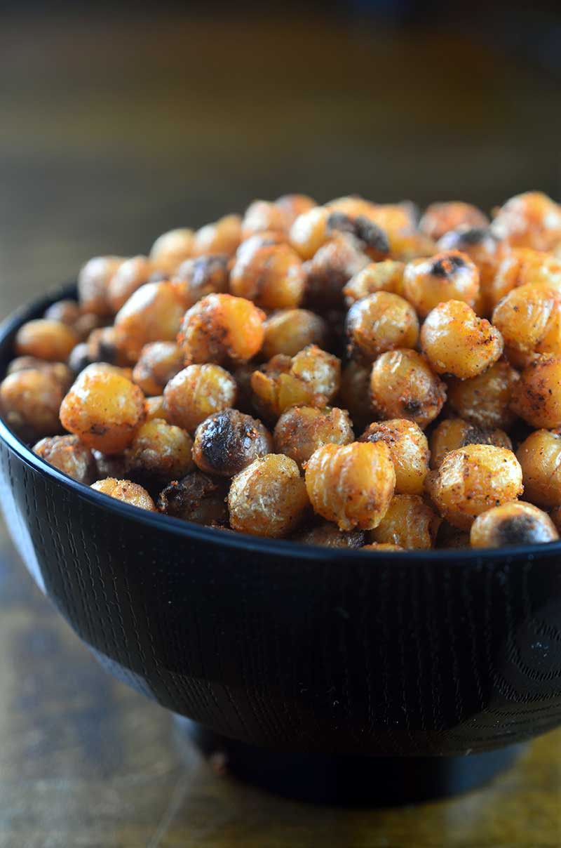 Crispy Harissa Chickpeas