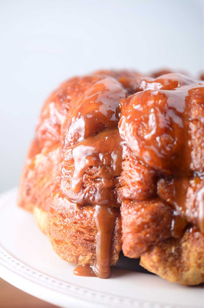 Eggnog Monkey Bread