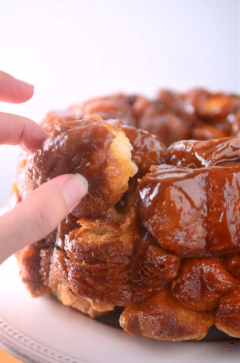 Eggnog Monkey Bread