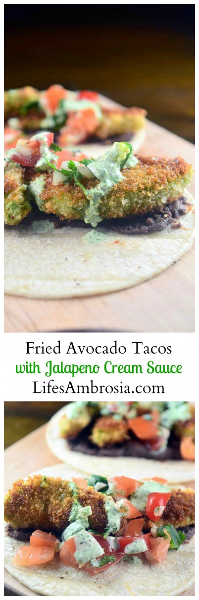 Fried Avocado Tacos 