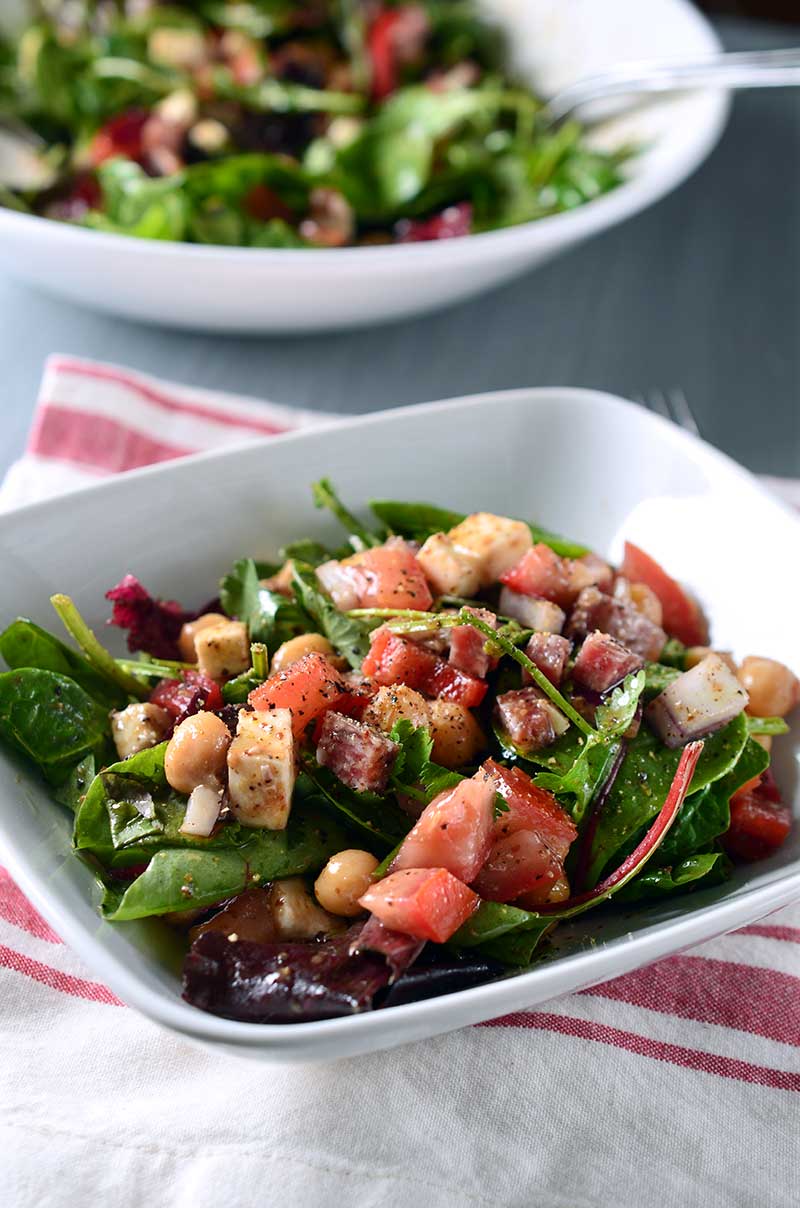 A collection of 10 salads and dressings to help you kick your new year off right! 