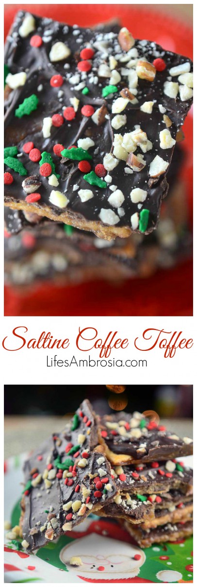 Saltine Coffee Toffee
