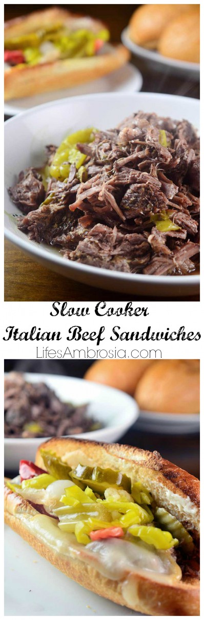 Slow Cooker Italian Beef