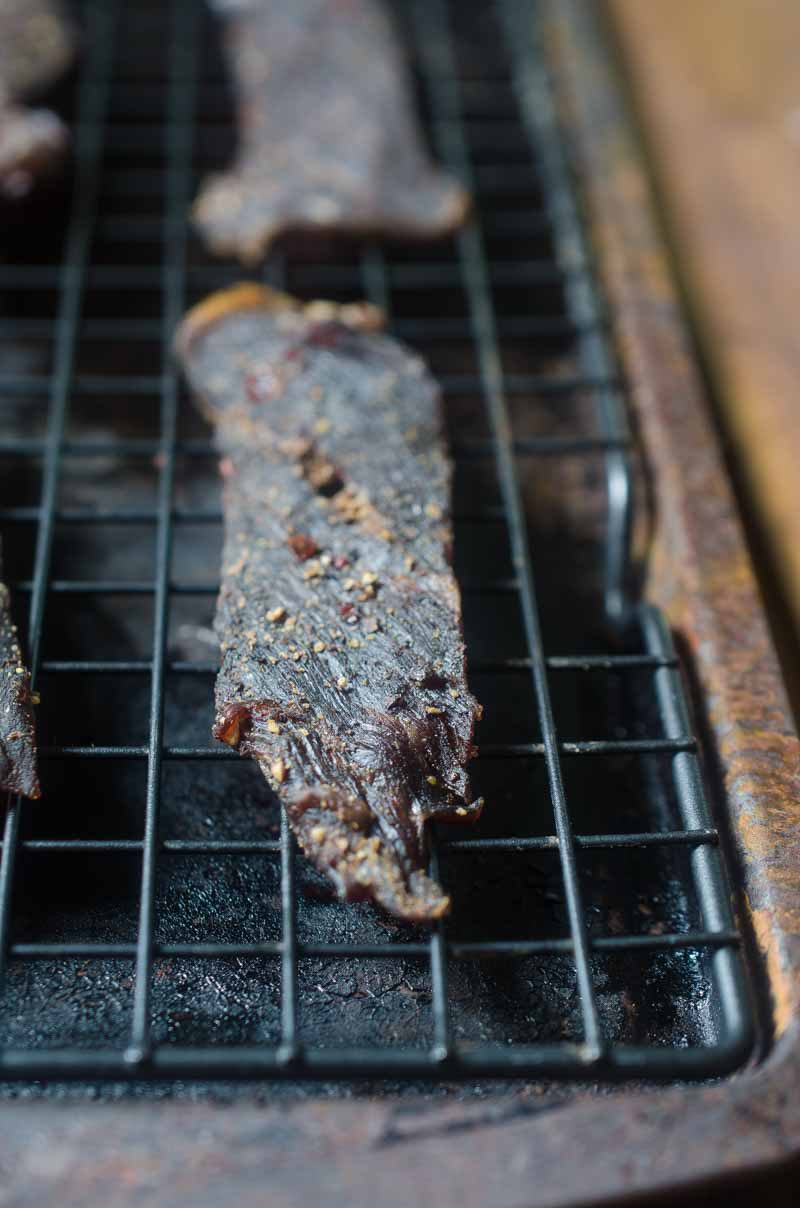 Spicy Beef Jerky is our new favorite snack! You can make it at home, without a dehydrator!