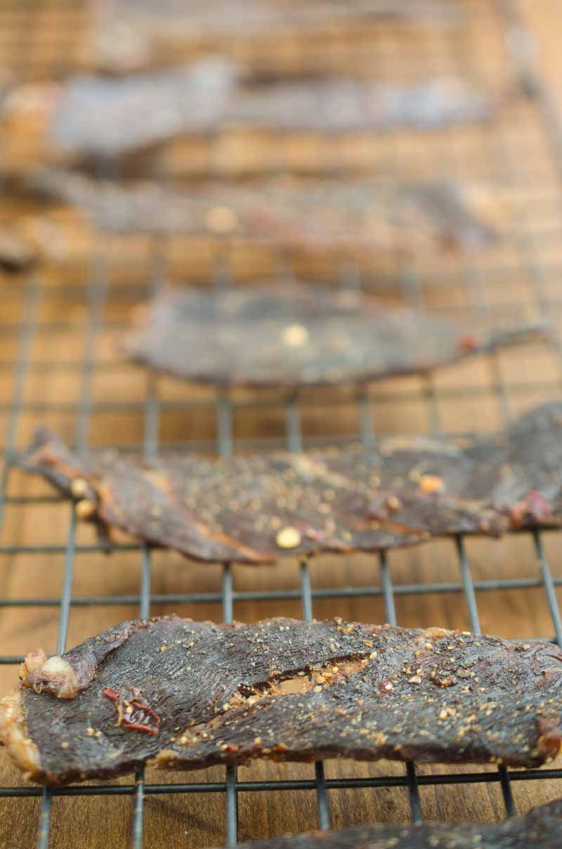 Spicy Beef Jerky is our new favorite snack! You can make it at home, without a dehydrator!