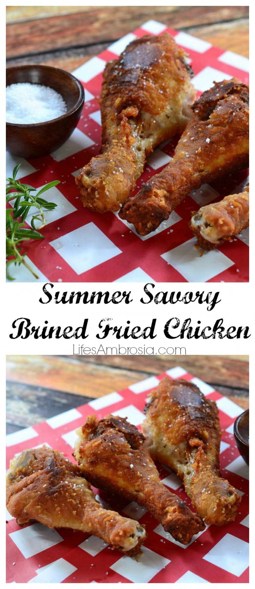 Summer Savory Fried Chicken