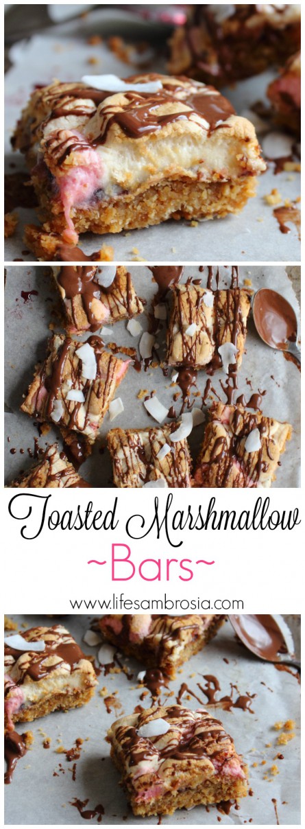 Toasted Marshmallow Bars PINTEREST