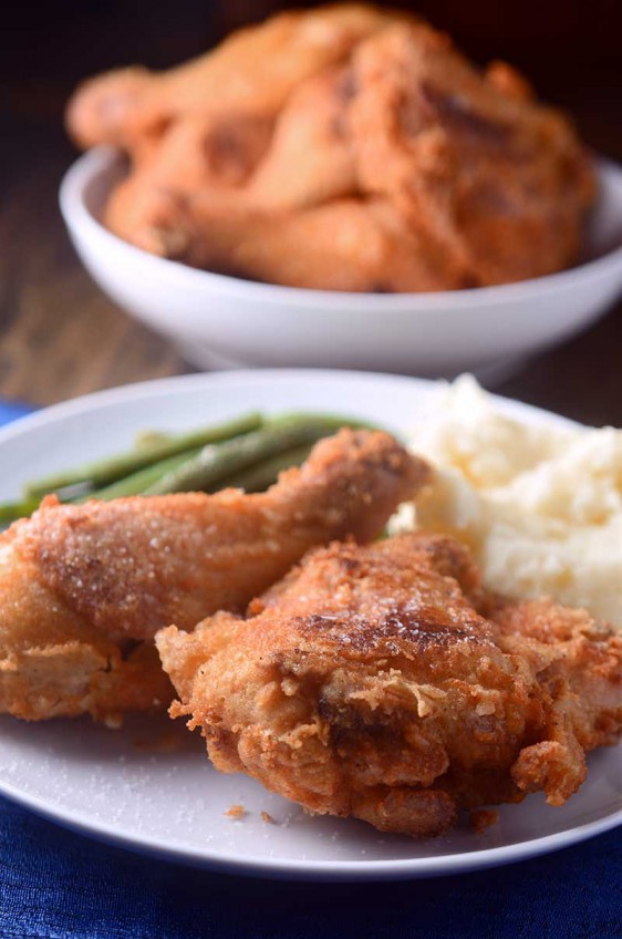 Beer Brined Fried Chicken