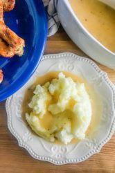 A classic gravy recipe that requires only three ingredients. Use this technique to make turkey gravy, chicken gravy or beef gravy. 