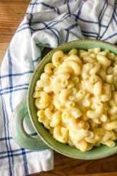 The Best Stovetop Mac and Cheese is made with three different cheeses and done on the stovetop. It's creamy, cheesy and destined to be a family favorite! 
