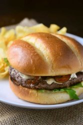 whiskey mushroom dubliner cheese burger