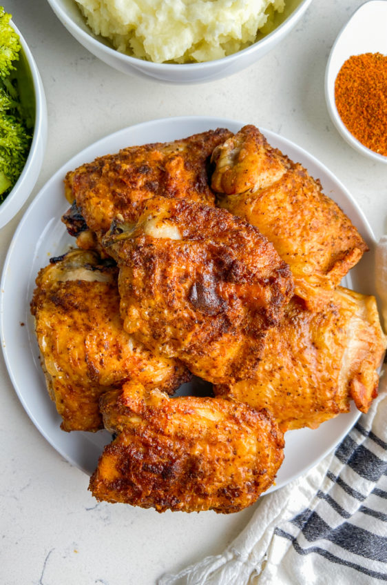 Air Fryer Fried Chicken Thighs