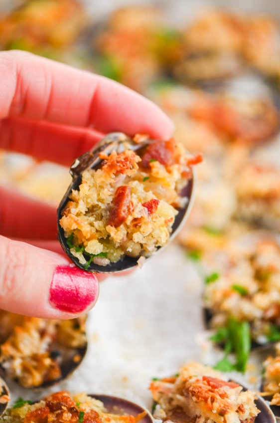 Stuffed Baked Clams