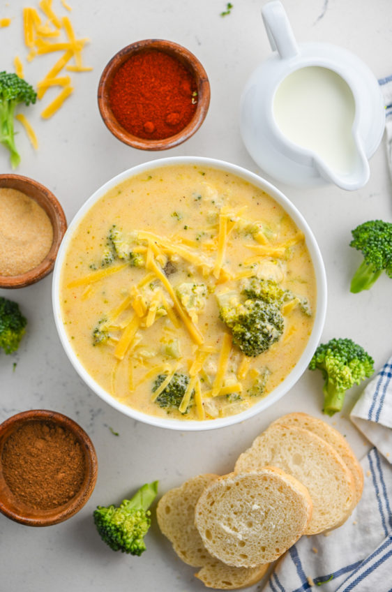 Broccoli and Cheddar Soup