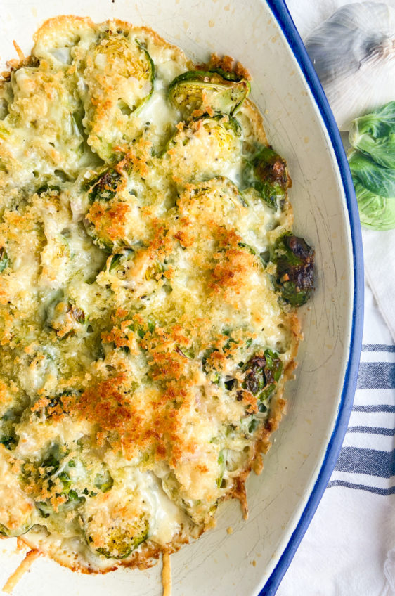 Brussel Sprouts Gratin