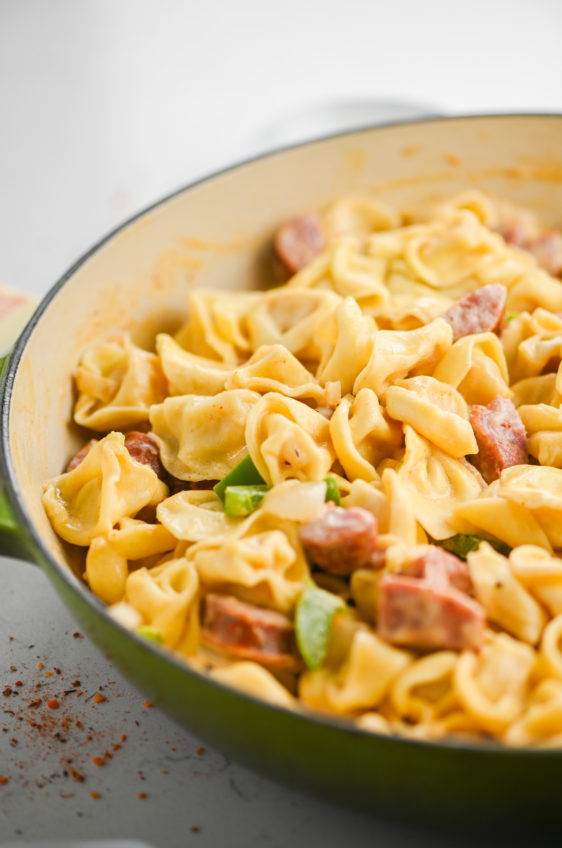 Creamy Cajun Tortellini