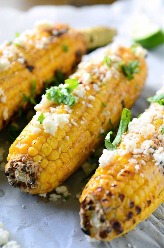 Cheesy Mexican Street Corn