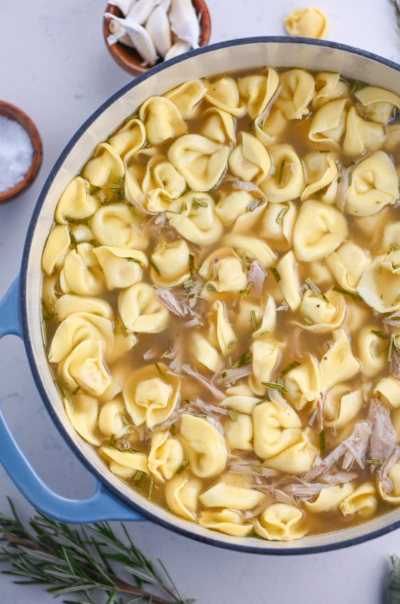 Chicken Tortellini Soup