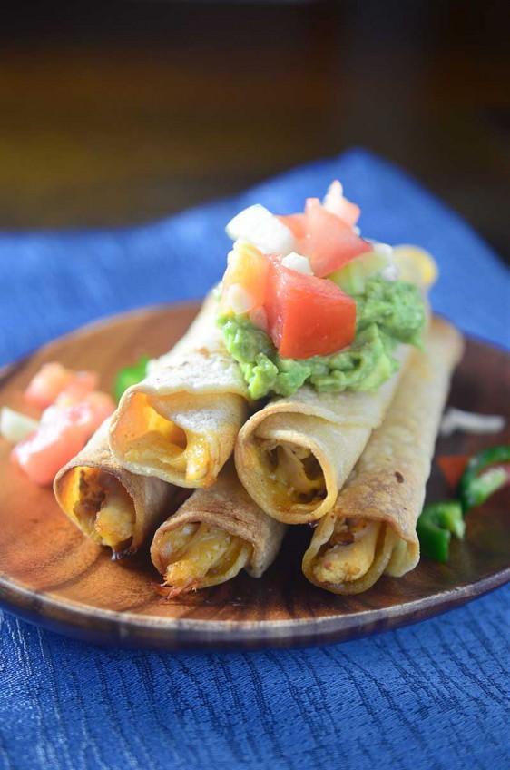 Chipotle Chicken Taquitos