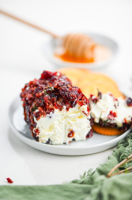 Cranberry Goat Cheese Log