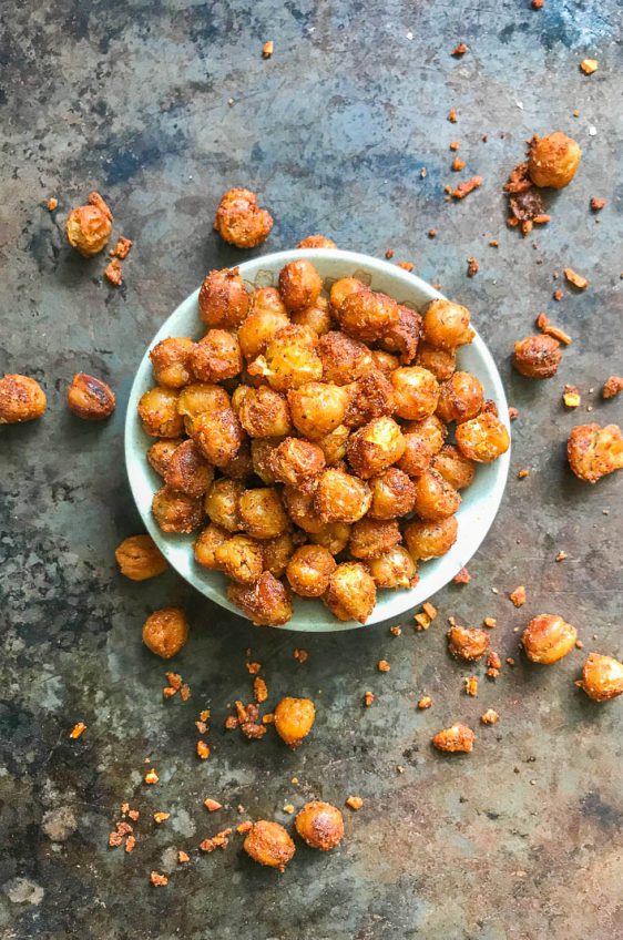 Crispy Chickpeas with Taco Seasoning