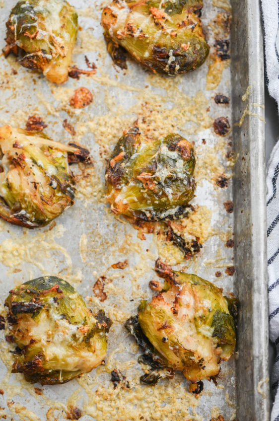 Smashed Brussels Sprouts