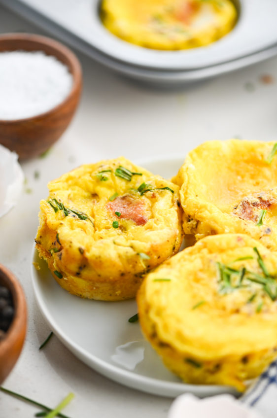 Egg Bites with Bacon and Chives