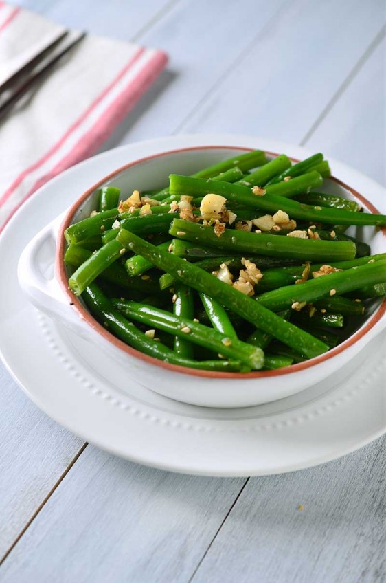 Ginger Garlic Green Beans