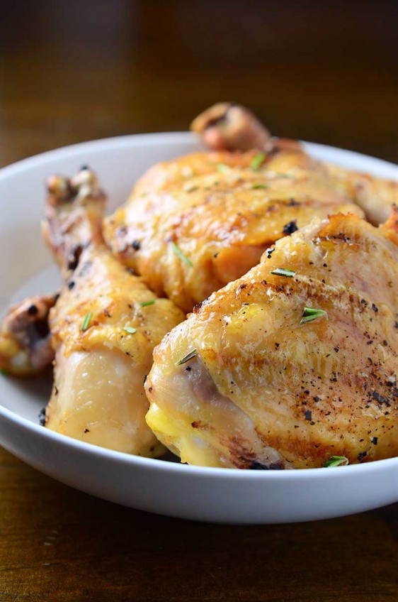 Grilled Rosemary Brined Chicken