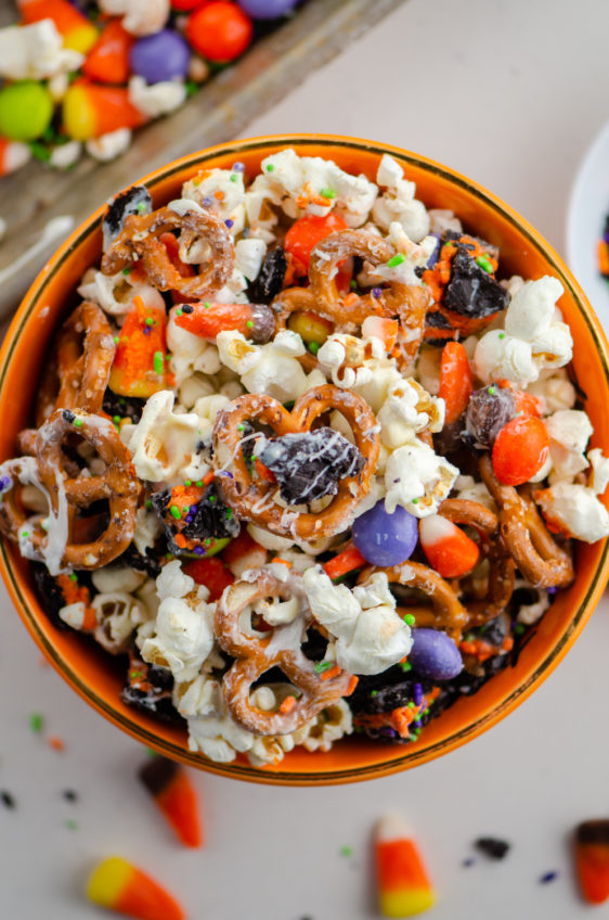 Halloween Popcorn Mix