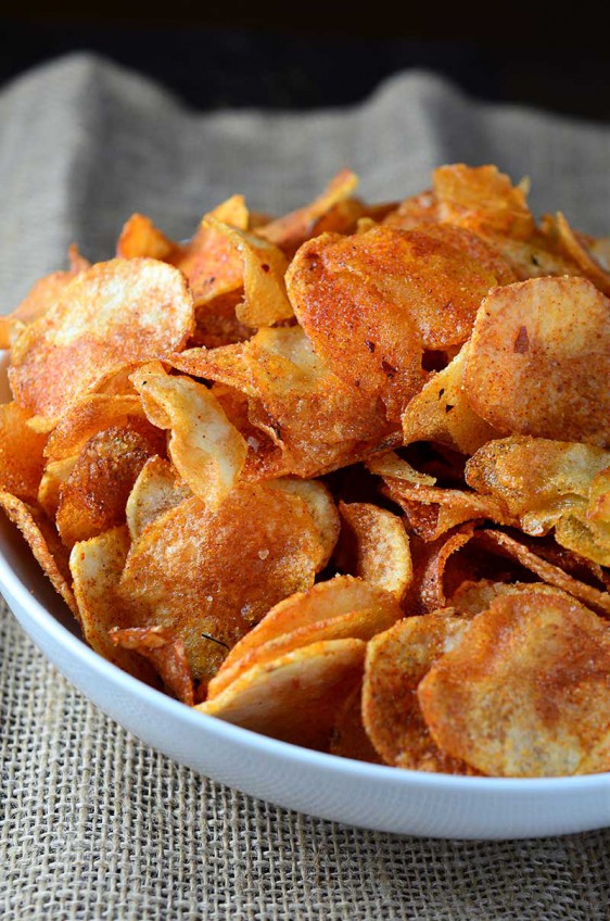 Harissa Potato Chips