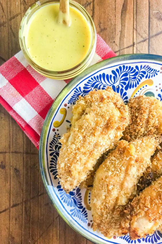 Baked Honey Mustard Chicken Tenders