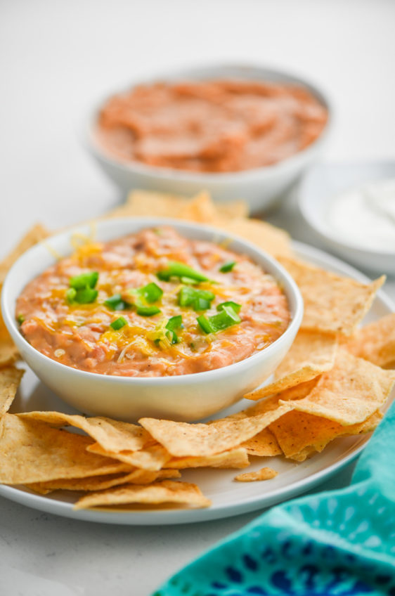 Hot Bean and Cheese Dip