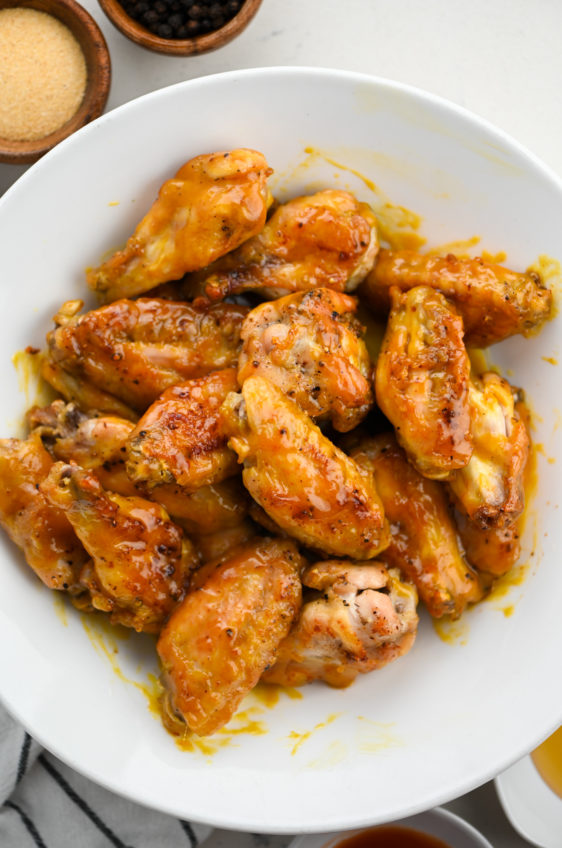 Hot Honey Mustard Wings