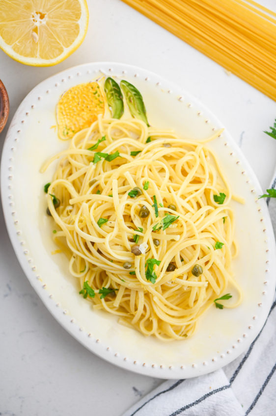 Lemon Caper Pasta