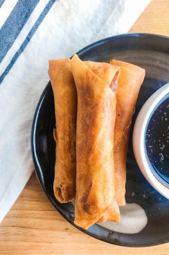 Filipino Lumpia Recipe with Lumpia Sauce