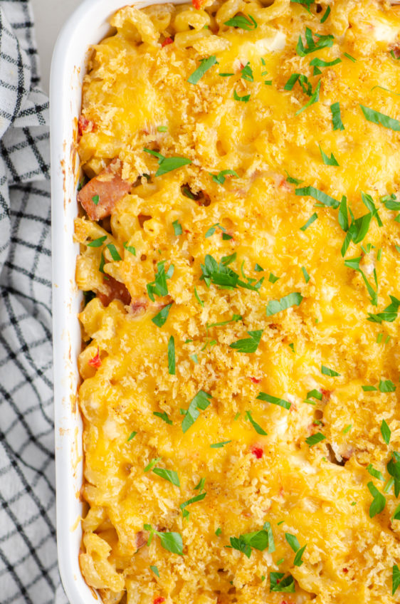 Pimento Mac and Cheese Casserole