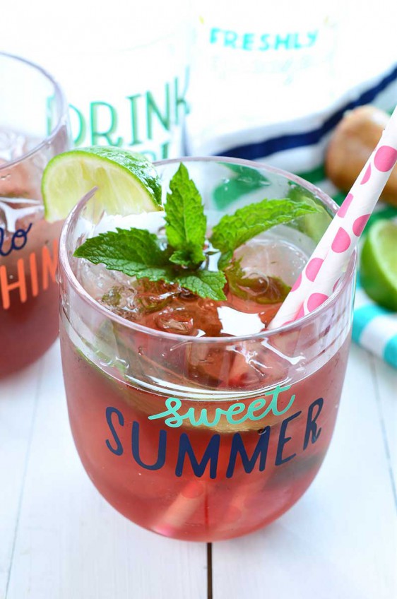 Pomegranate Mojito