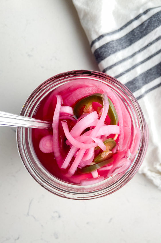 Quick Pickled Red Onions