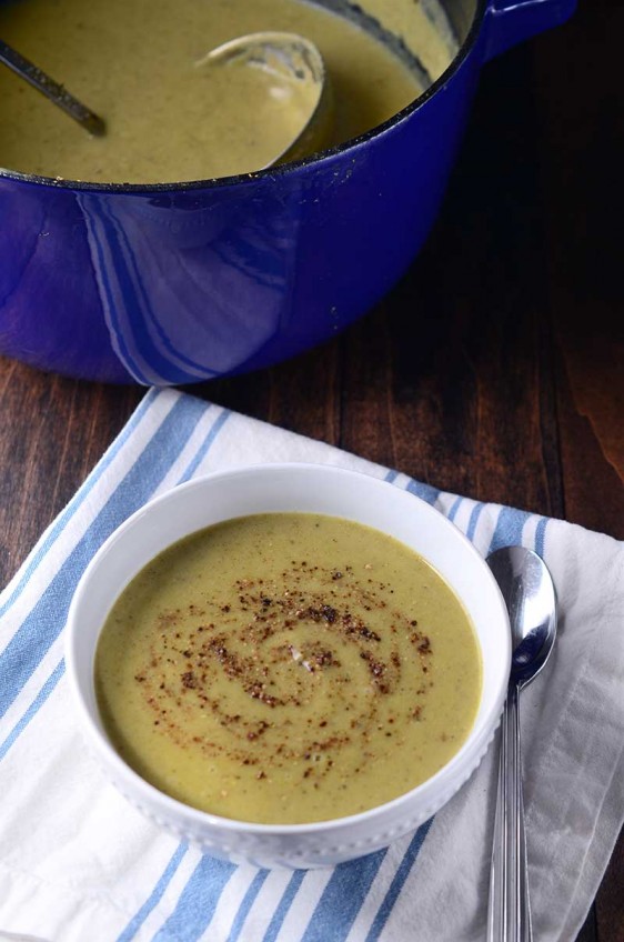 Roasted Broccoli Soup