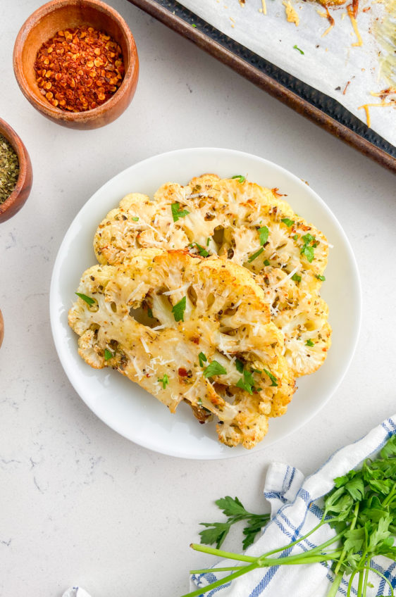 Roasted Cauliflower Steaks