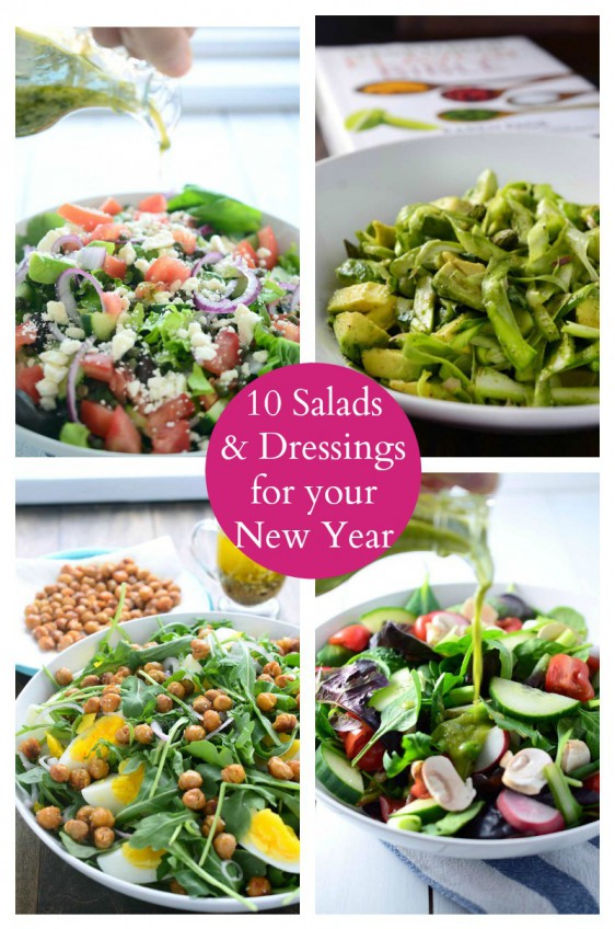 10 Salads and Dressings for the New Year!