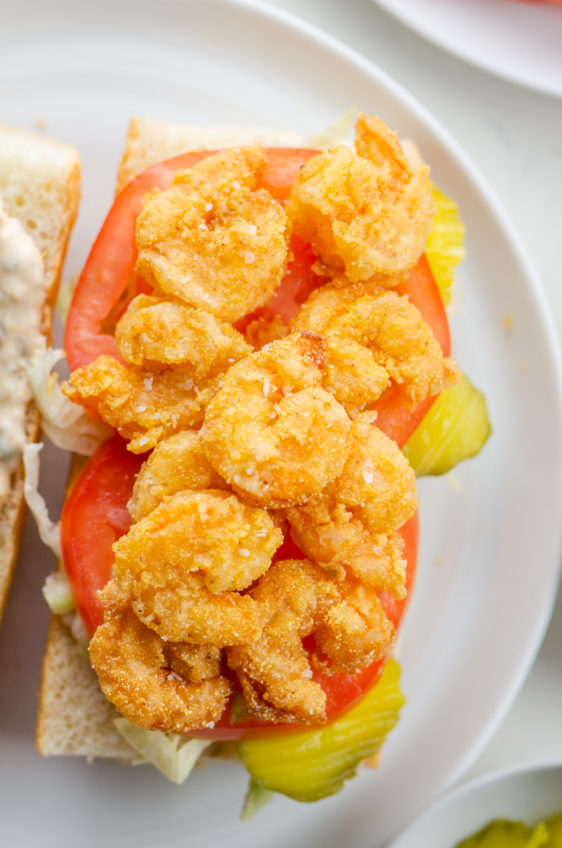 Shrimp Po’ Boy Sandwich