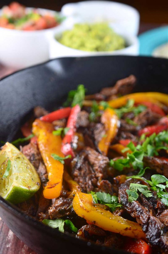 Skirt Steak Fajitas