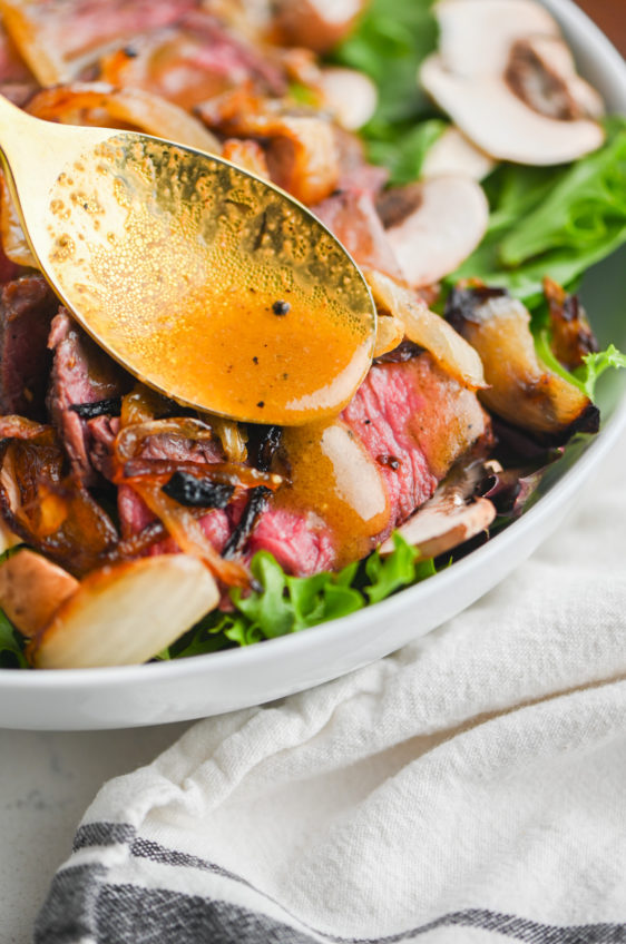 Grilled Steak Salad with Dijon Vinaigrette