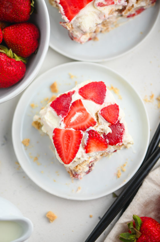 Strawberry Icebox Cake